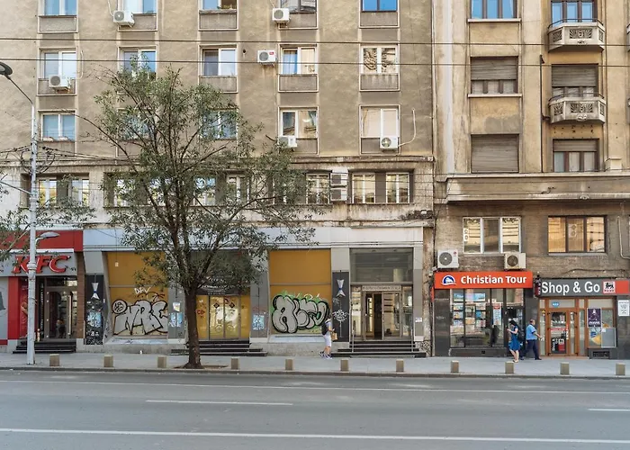 Apartman Amazing Location - Superb View - Old Town Bukarest